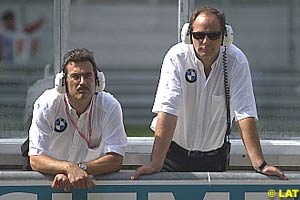 Mario Theissen and Gerhard Berger