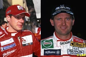 2002 Hyundai drivers Freddy Loix, Armin Schwarz