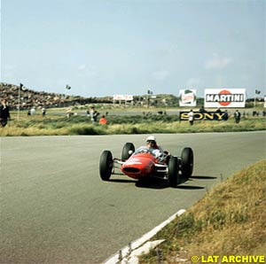 Phil Hill (ATS 100) at the Dutch GP 1963