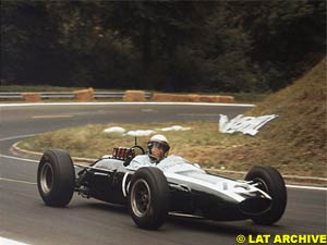 Driving the Cooper T73-Climax at the 1964 French GP