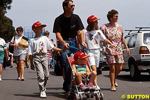 Mansell and family