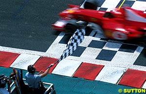 always first; Schumacher wins the French Grand Prix