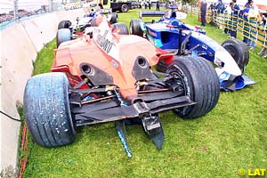 The Ferrari of Rubens Barrichello