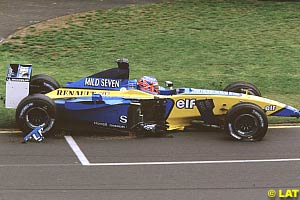 Jenson Button's Renault