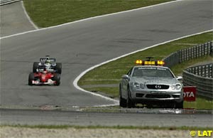 The Safety Car was deployed twice