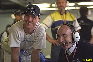 Ralf Schumacher with Frank