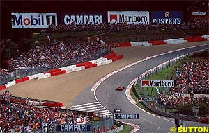 Formula One's most famous corner: Eau Rouge