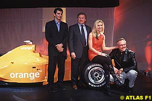 The Orange Arrows launch in 2000
