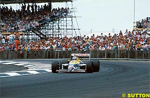 Nigel Mansell in 1987