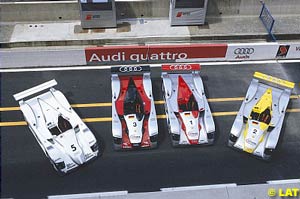 The four Audis which everyone else will be trying to beat