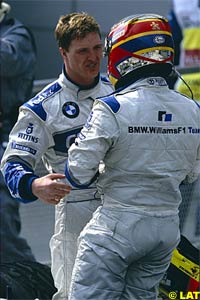 Stanford's current driver, Ralf Schumacher and Montoya