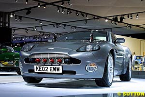 The Aston Martin used by James Bond in 'Die Another Day'