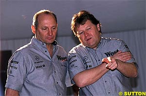 Ron Dennis and Norbert Haug