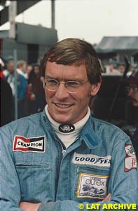 Larry Perkins in his Formula One days
