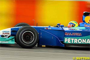 Massa is impressing with the Sauber