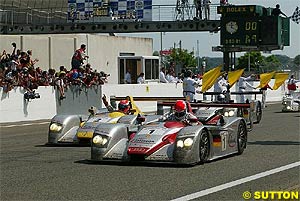 Audi winning this year's Le Mans 24 Hours