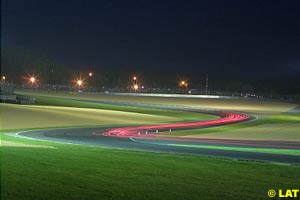 Night time at Le Mans