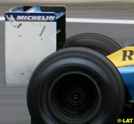 Renault's delta rear wing