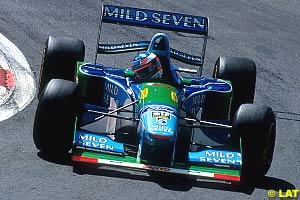 Michael Schumacher at Spa 1994