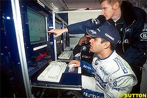 Computers are crucial for the teams before the races