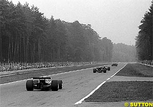 The Hockenheim circuit in 1970
