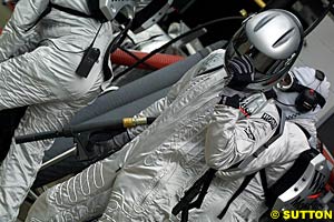 The new McLaren coolsuits
