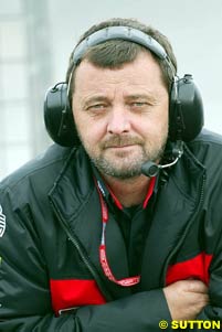 Paul Stoddart in Silverstone