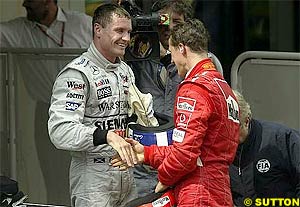 Coulthard is still confident of beating Schumacher