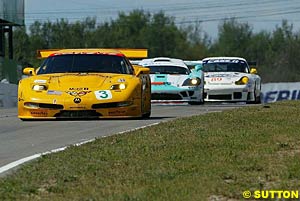 The GTS class-winning Corvette of Johnny O'Connell and and Ron Fellows