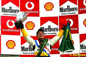 Marlboro Masters winner Fabio Carbone