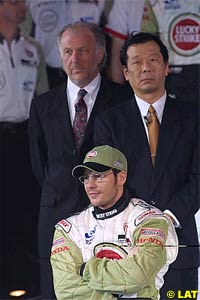 David Richards with Jacques Villeneuve