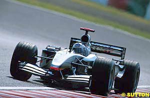 Coulthard shone in Japan, but his car let him down