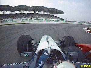 Montoya and Schumacher clash