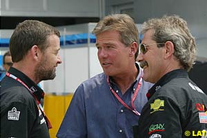 Stoddart with ex-BAR boss Craig Pollock