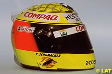 Helmet, Ralf Schumacher