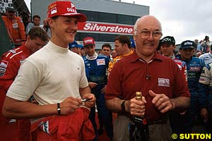 Michael Schumacher and Walker