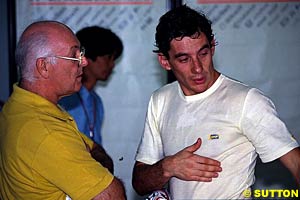 Ayrton Senna and Walker