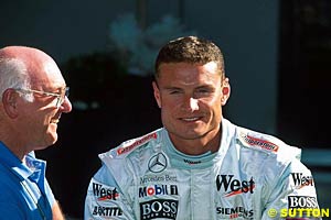 David Coulthard and Walker