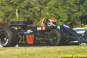 Rahal driving the Wolf at Watkins Glen, 1978