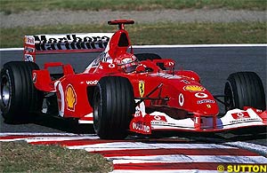 Schumacher's dominance has reduced the interest in F1
