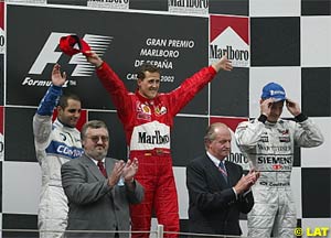 The podium