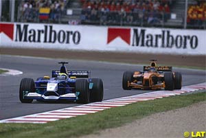 Felipe Massa and Frentzen