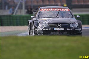 Jean Alesi in his Mercedes-Benz CLK-DTM