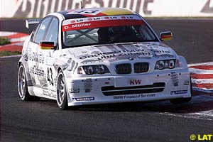 Dirk Muller in his BMW 320i