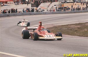 Niki Lauda at Jarama in 1974