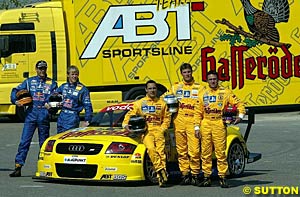 The Abt Sportsline Audi team