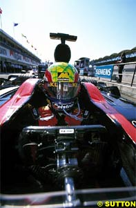 The Minardi hasn't allowed Webber to fight for the points very often