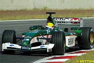 Webber and Jaguar in 2003?