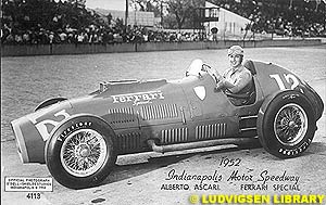 Alberto Ascari at Indianapolis, 1952