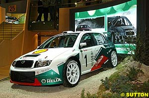 Skoda's Fabia WRC